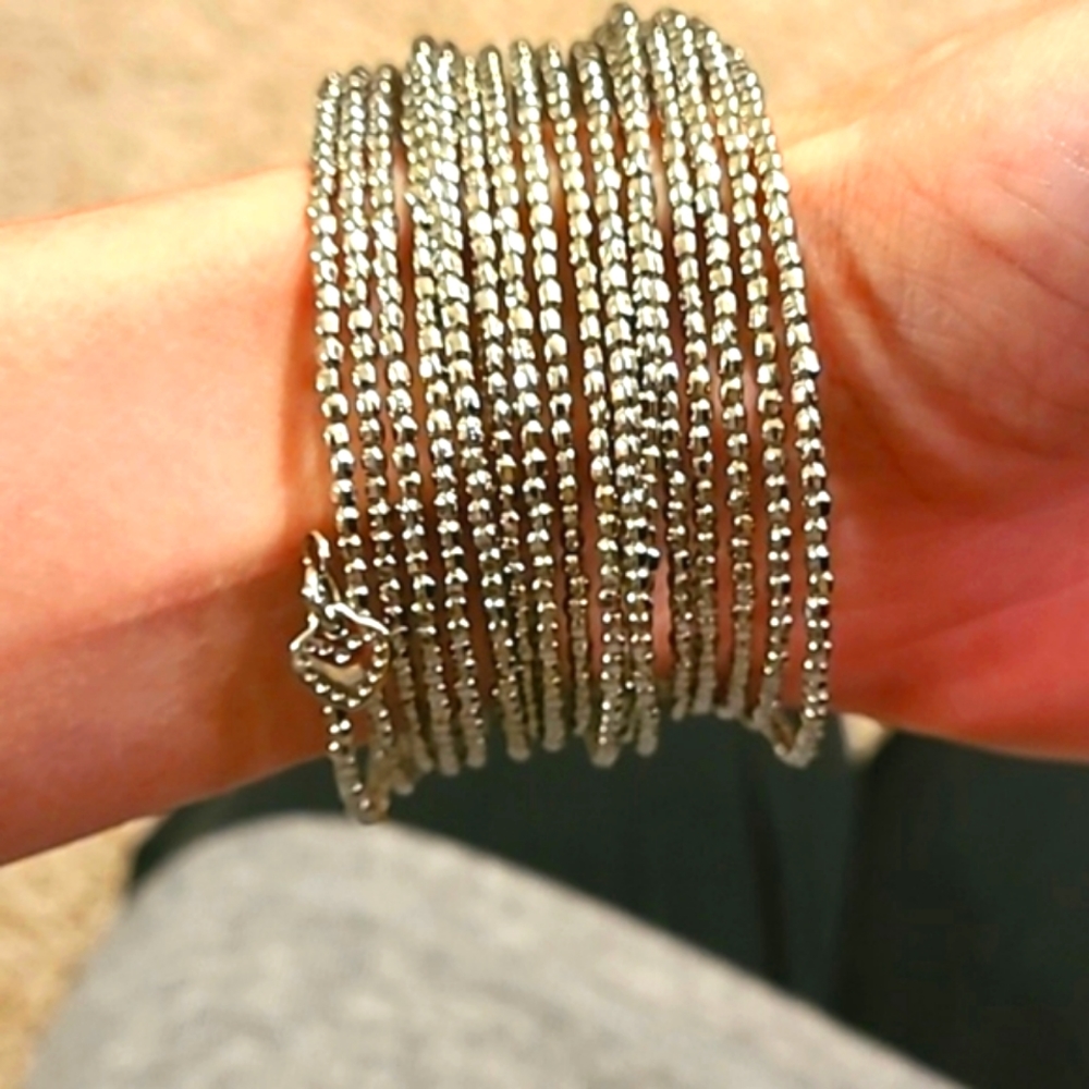 Silver Stella & Dot Bracelet